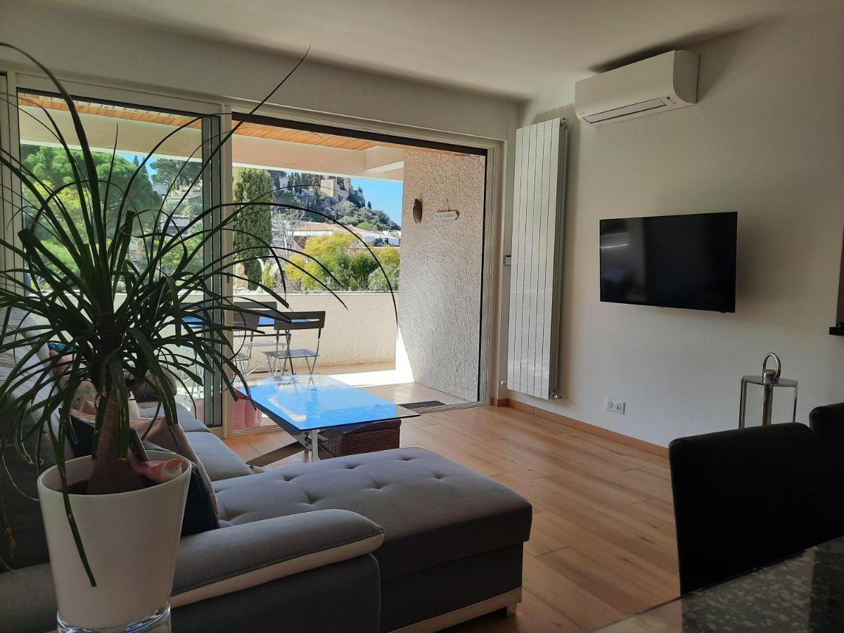 Mon Petit Paradis, Cassis Centre Apt 90 M2, 200 M Mer, Terr Plein Sud, Clim Park Prive Luaran gambar