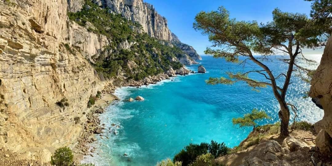 Mon Petit Paradis, Cassis Centre Apt 90 M2, 200 M Mer, Terr Plein Sud, Clim Park Prive Luaran gambar
